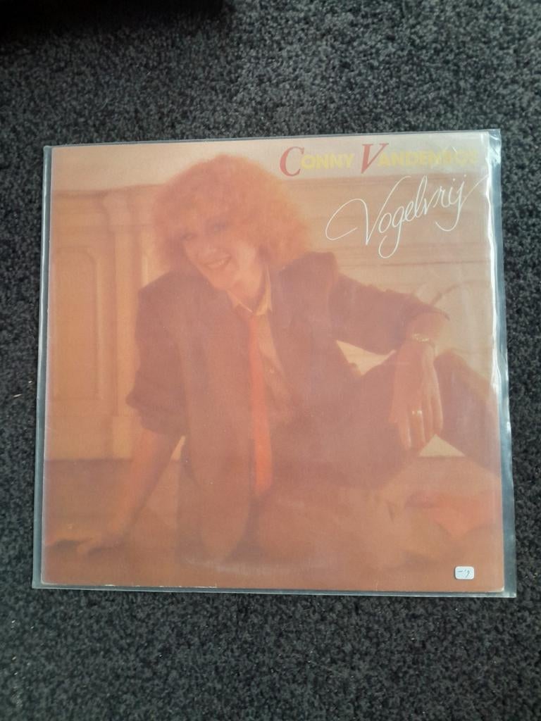 Conny van den Bos Vogelvrij, Cd's en Dvd's, Vinyl | Nederlandstalig, Ophalen of Verzenden, Gebruikt, 12 inch, Levenslied of Smartlap