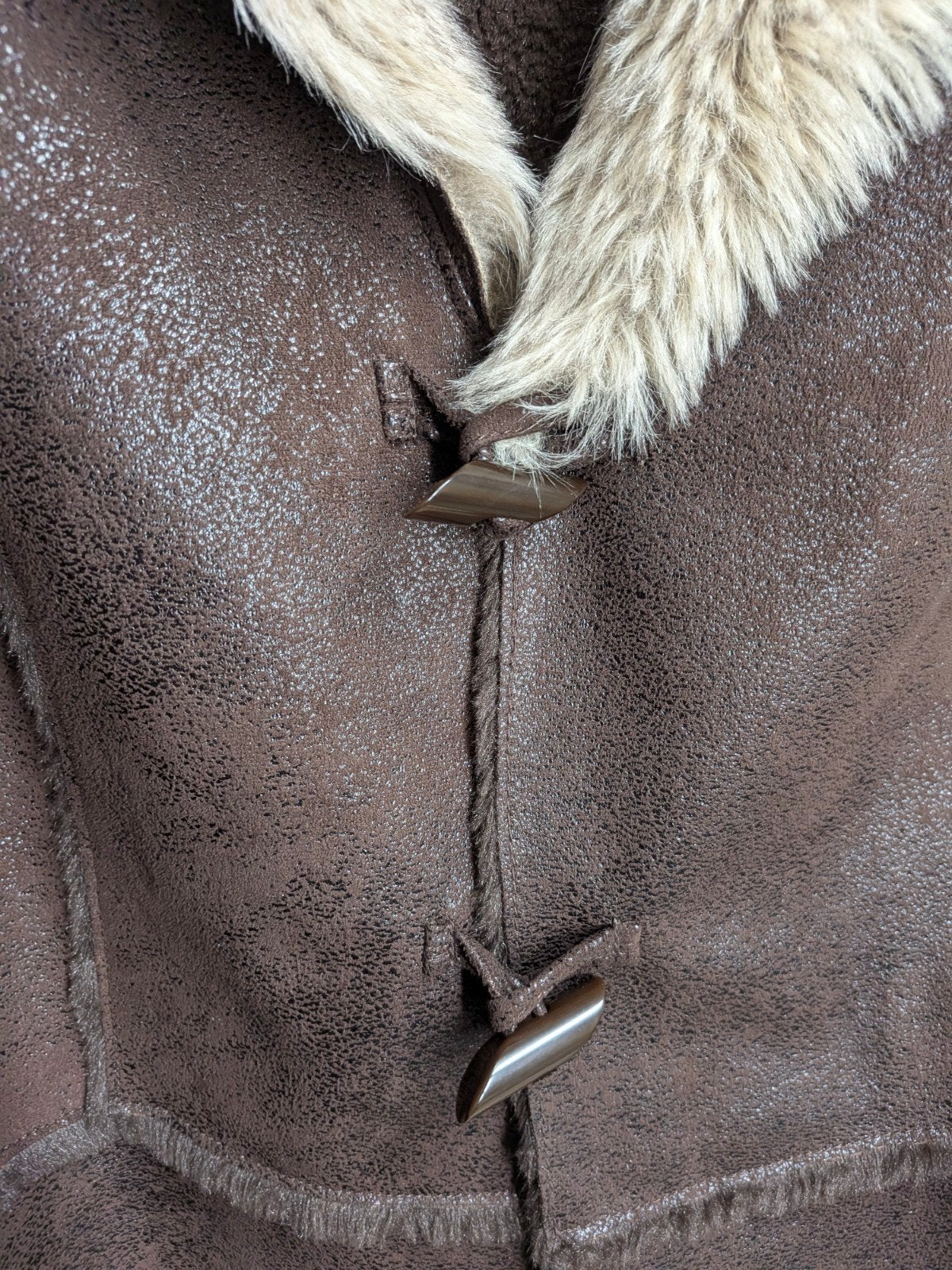 G.W. Lammylook Gilet Maat 48 | Bruin | Faux Fur | Boho, G.w., G.w., Bruin, G.w.