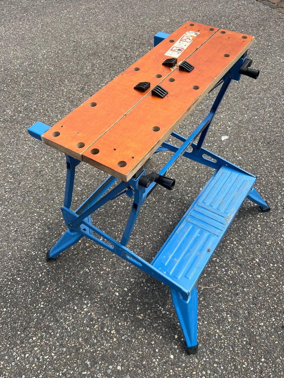 Black+Decker Workmate werkbank - inklapbare, Ophalen of Verzenden, Gebruikt