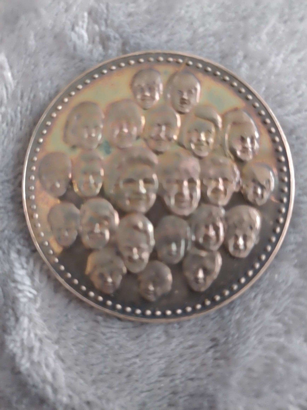 Zilveren penning 70e verjaardag Juliana 1979 50.6gram 999, Postzegels en Munten, Munten | Nederland, Ophalen of Verzenden, Koningin Juliana