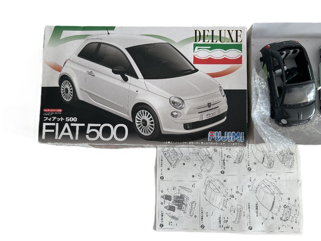 Fujimi 123738 Fiat 500 DX 1/24 4x, Overige merken, Auto, Verzenden, Groter dan 1:32