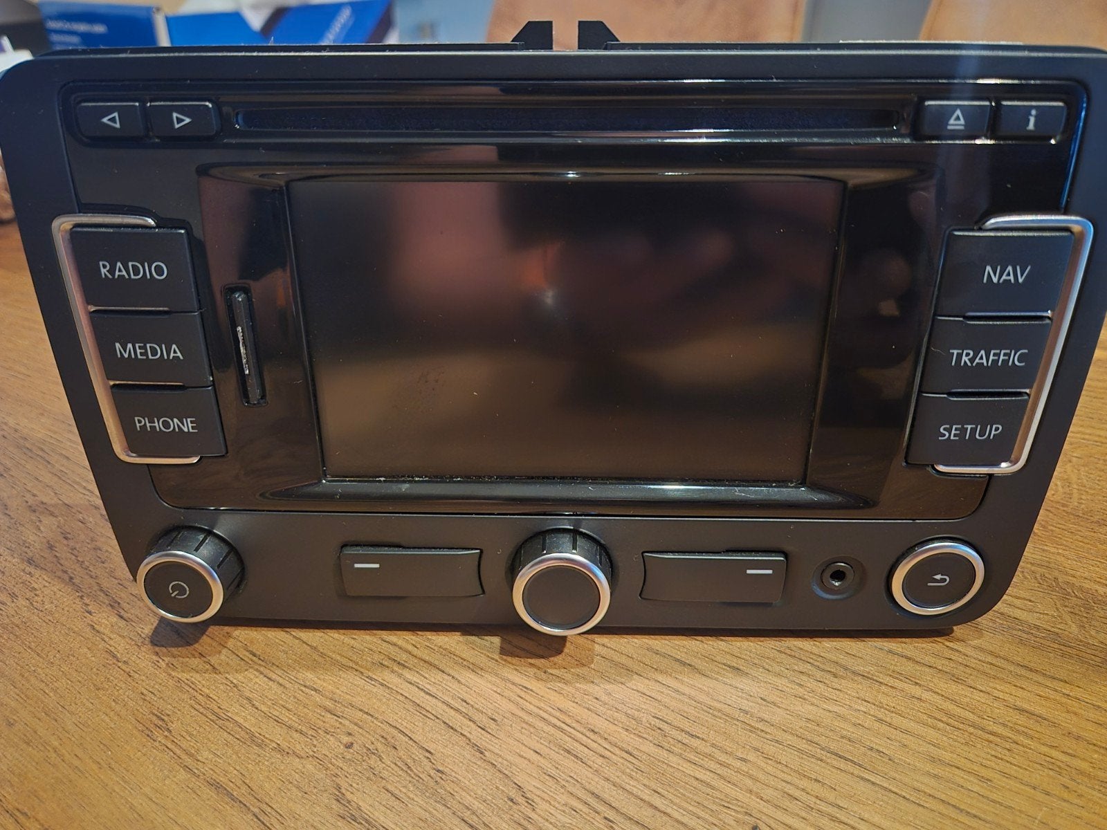 vw polo radio in goede staat, Ophalen, Gebruikt