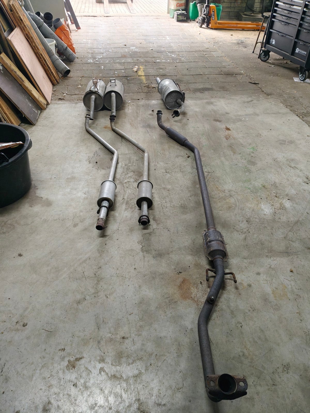 Uitlaat delen Toyota Starlet EP91 P9, Ophalen, Toyota