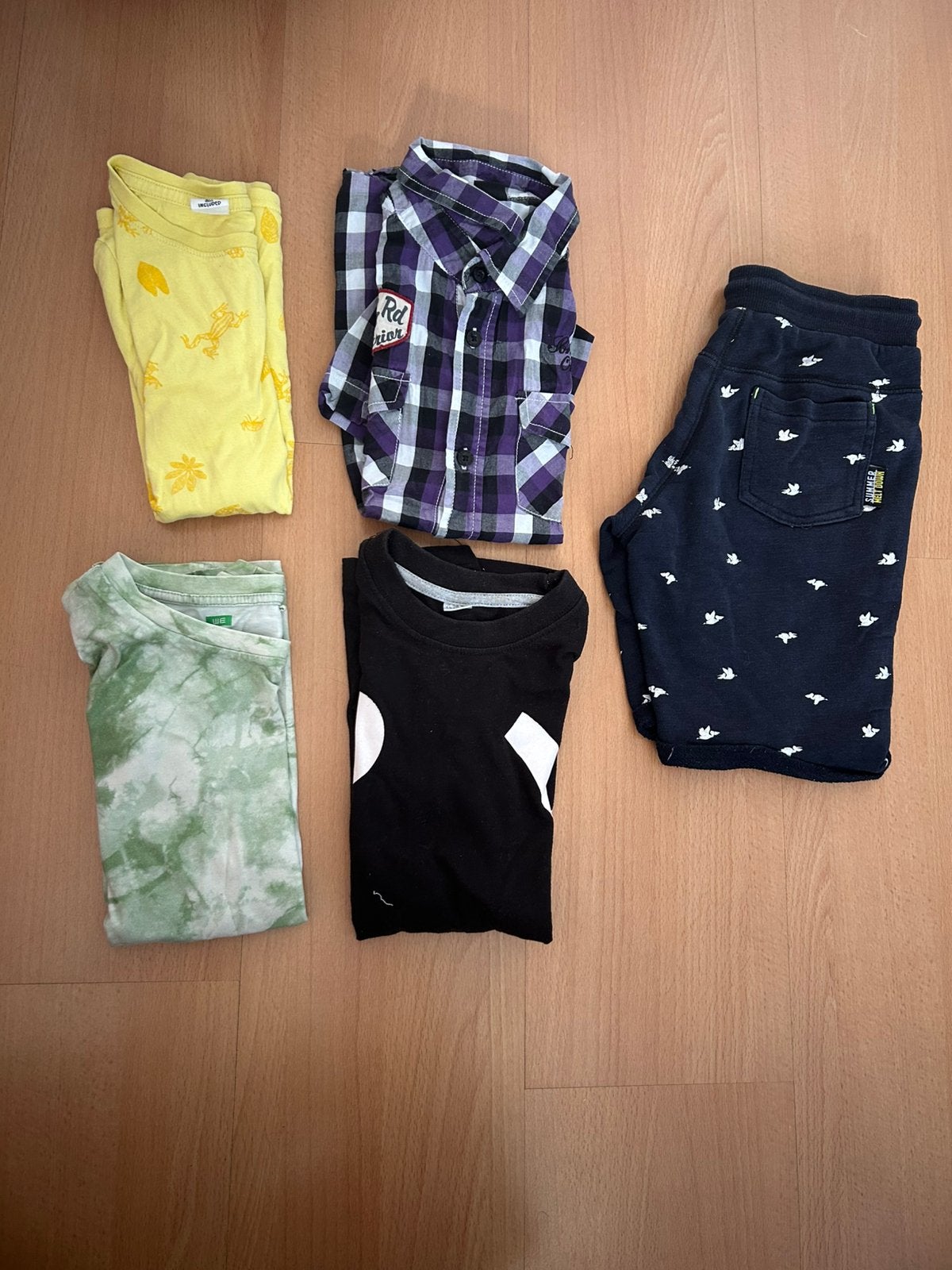 Zomerkleding jongen maat 134, Kinderen en Baby's, Kinderkleding | Maat 134, Ophalen of Verzenden, Gebruikt, Jongen, Shirt of Longsleeve