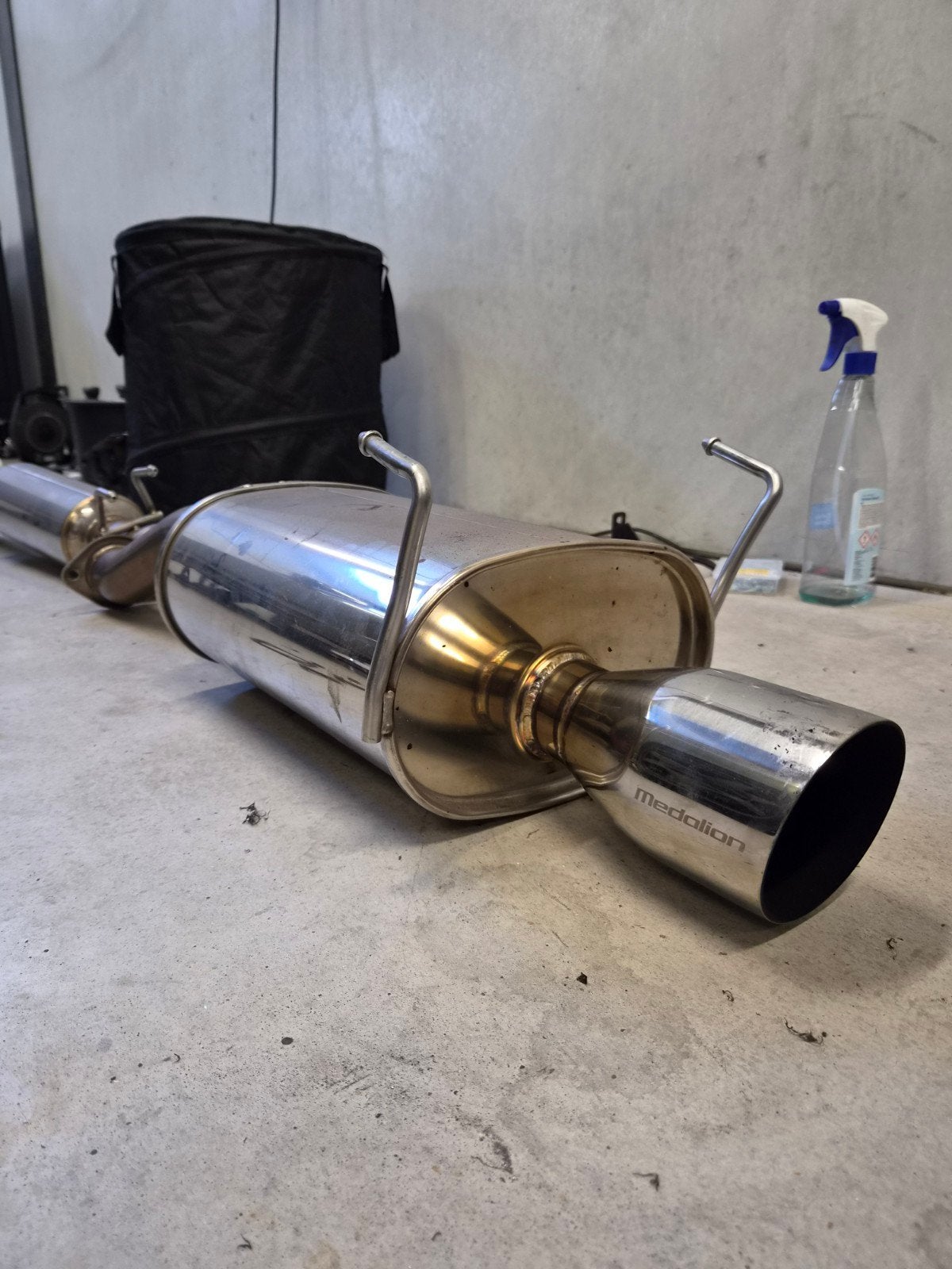 Tanabe 2.5 inch Catback uitlaat Honda Civic EP3, Ophalen of Verzenden, Gebruikt, Honda