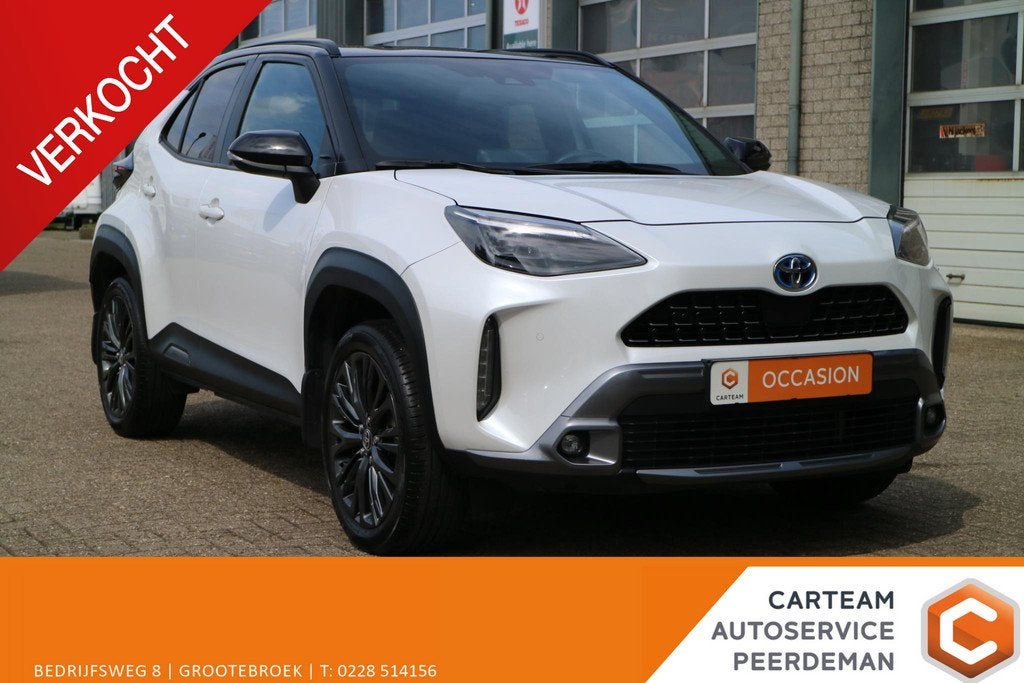Toyota Yaris Cross 1.5 Hybrid Adventure *VERKOCHT*, Gebruikt, 116 pk, Wit, Bedrijf