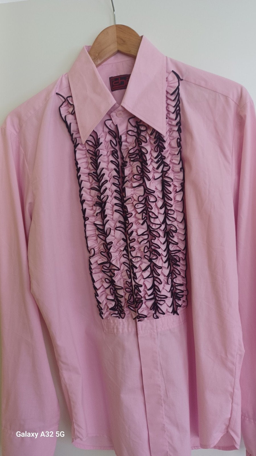 Roze Rock 'n Roll Overhemd Maat L - Nieuw, Ophalen of Verzenden, Nieuw, Roze, Halswijdte 41/42 (L)
