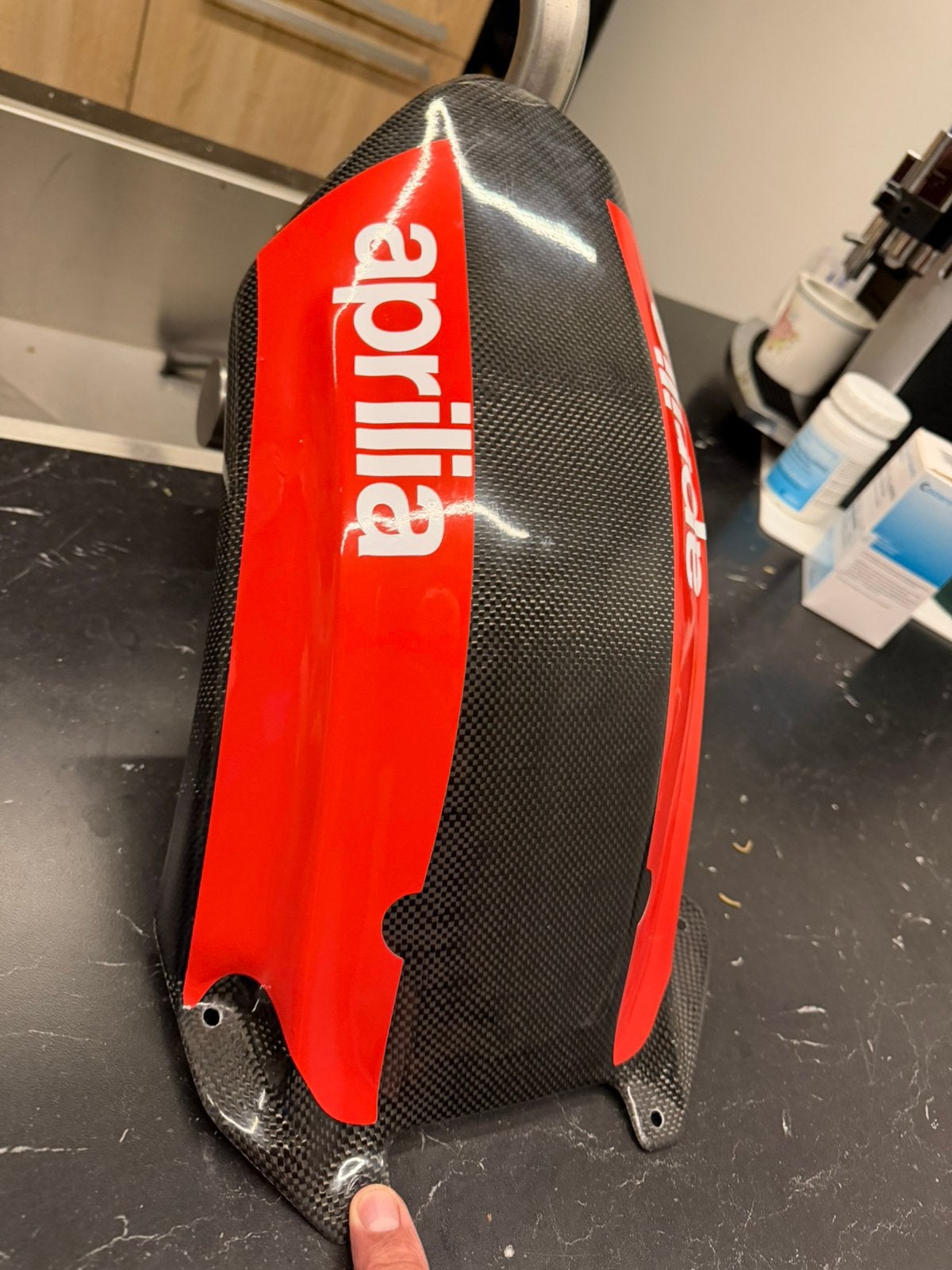 Carbon Hugger Aprilia rsv Mille en Tuono gen 1, Ophalen of Verzenden