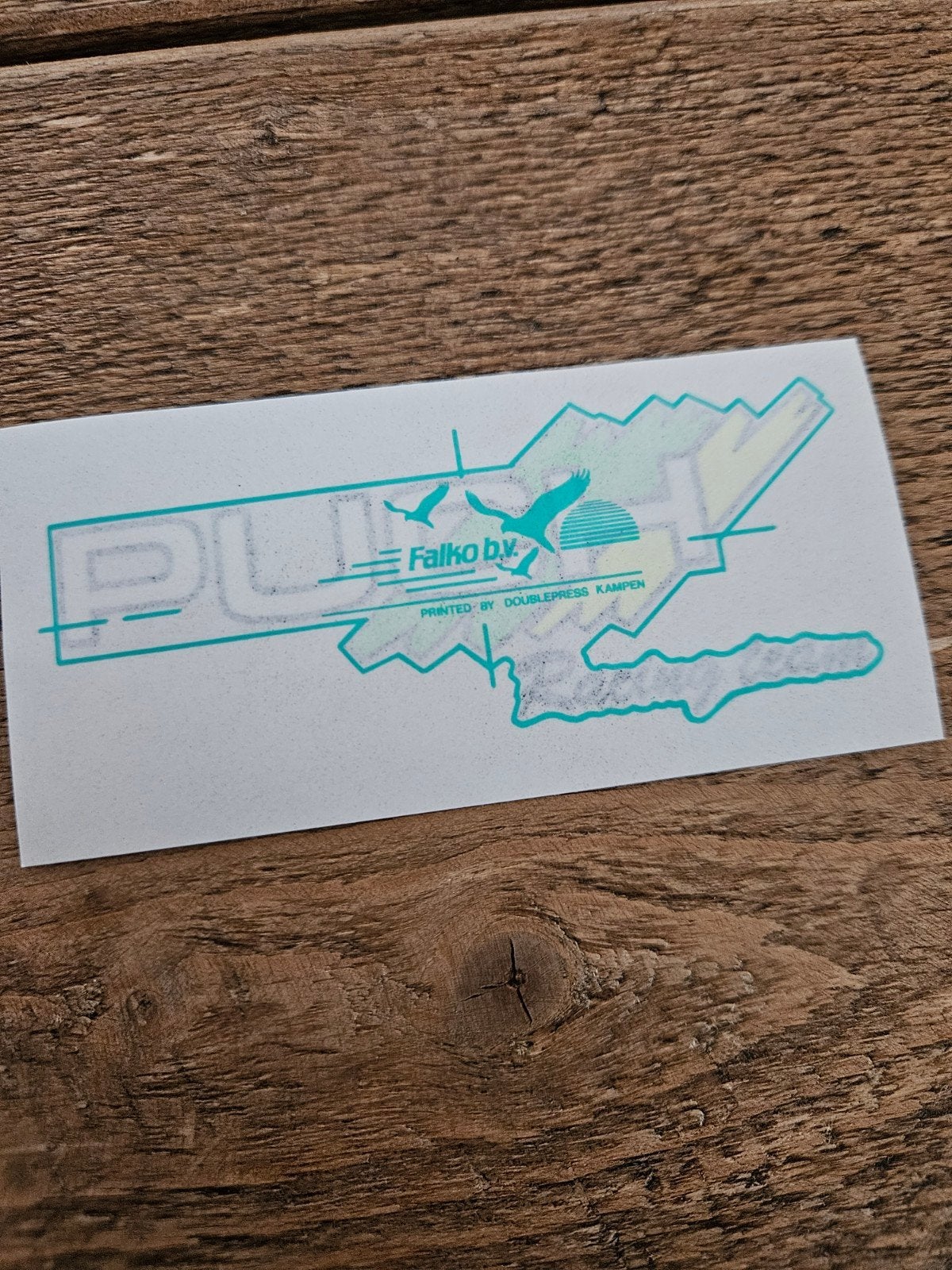 Puch Racing Team sticker, Ophalen of Verzenden, Zo goed als nieuw