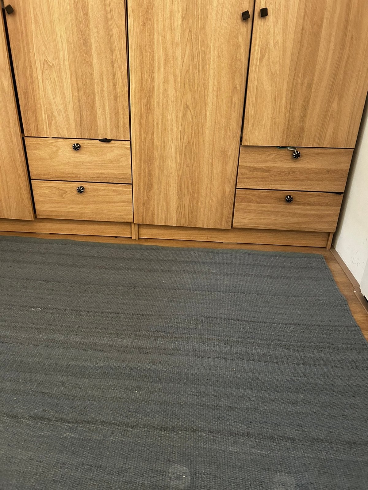 IKEA Tidtabel vloerkleed grijsblauw 200x300, Ophalen, Zo goed als nieuw