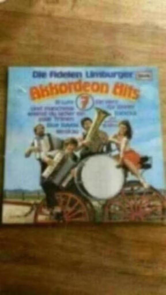 Lp die fidelen Limburger . Akkordeon hits 7 ( instrumentaal, Ophalen of Verzenden, Gebruikt, 12 inch