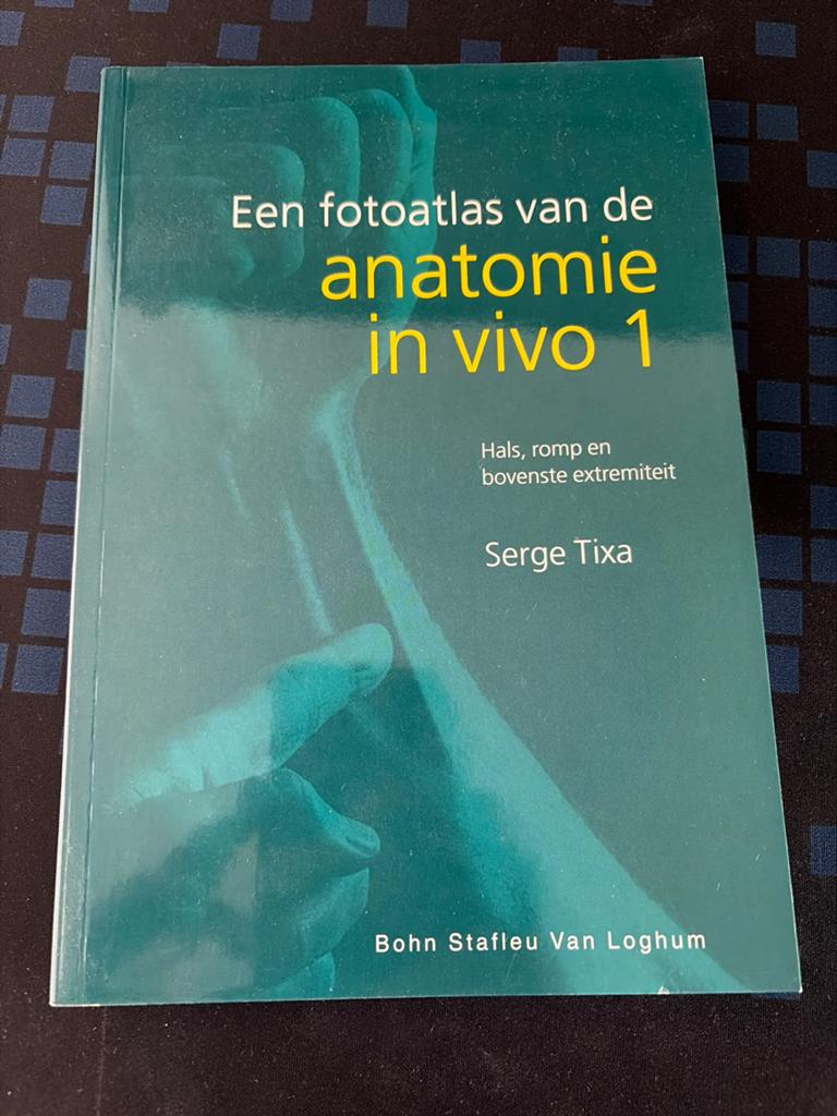 Anatomie in vivo 1 & 2 - Fotoatlas (Als nieuw), Boeken, Ophalen of Verzenden, Beta, Zo goed als nieuw, HBO