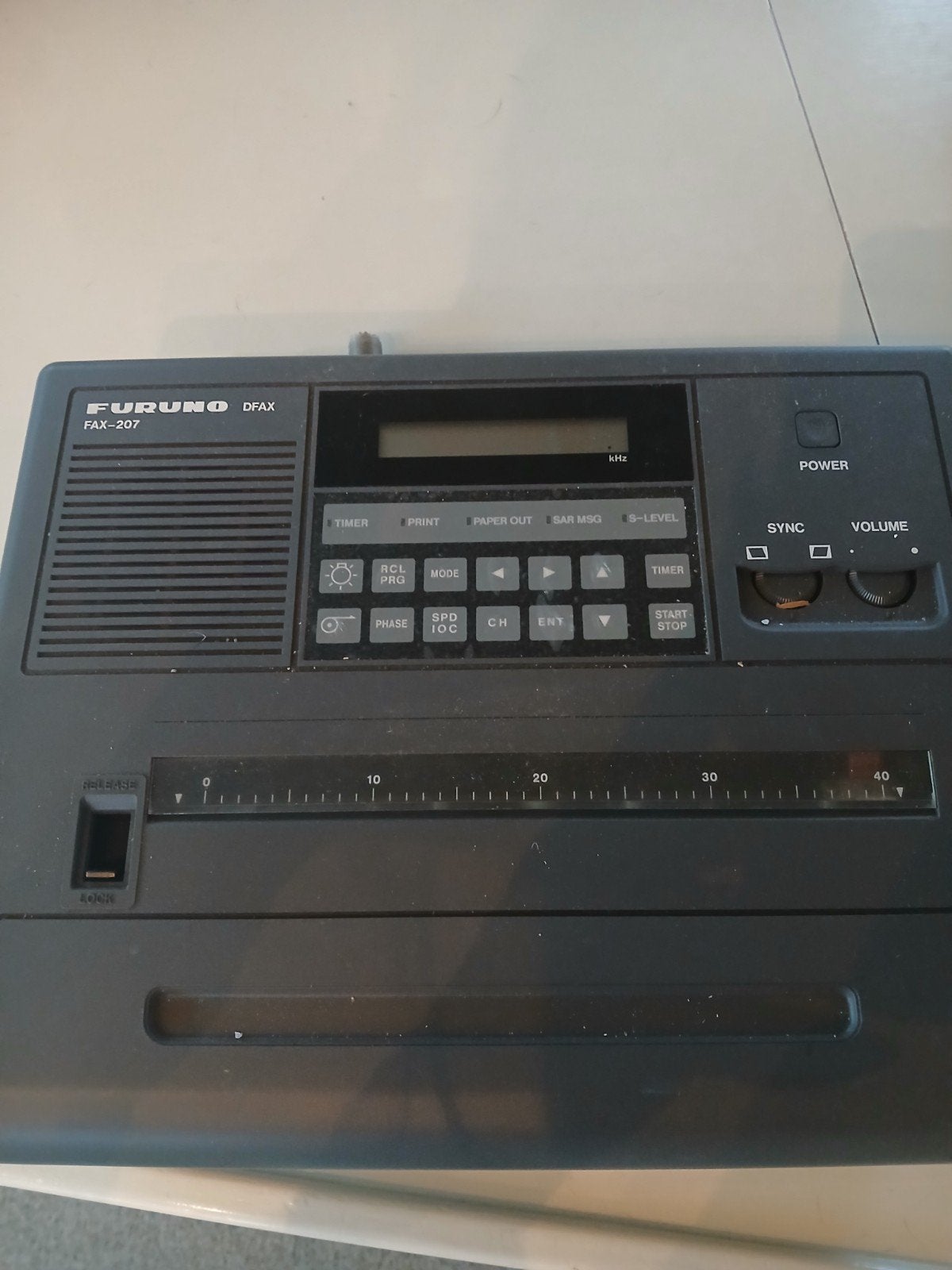 Furuno FAX-207 Facsimile Receiver - Vintage Maritieme Fax, Telecommunicatie, Ophalen of Verzenden, Gebruikt, Fax