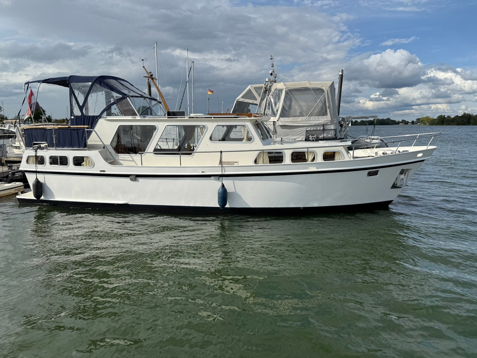 Parel te koop! Super Lauwersmeer 11.5 x 3.5 boeg/hekschroef, Gebruikt, Binnenboordmotor, Diesel, 12 m