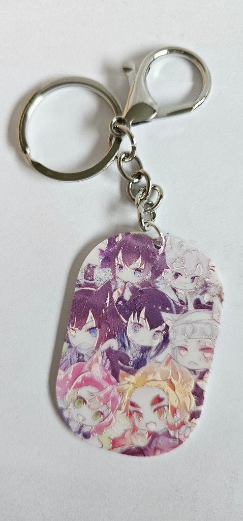 Demon Slayer Sleutelhanger - Anime Chibi Figuren, Ophalen of Verzenden, Nieuw, Knuffel of Figuurtje