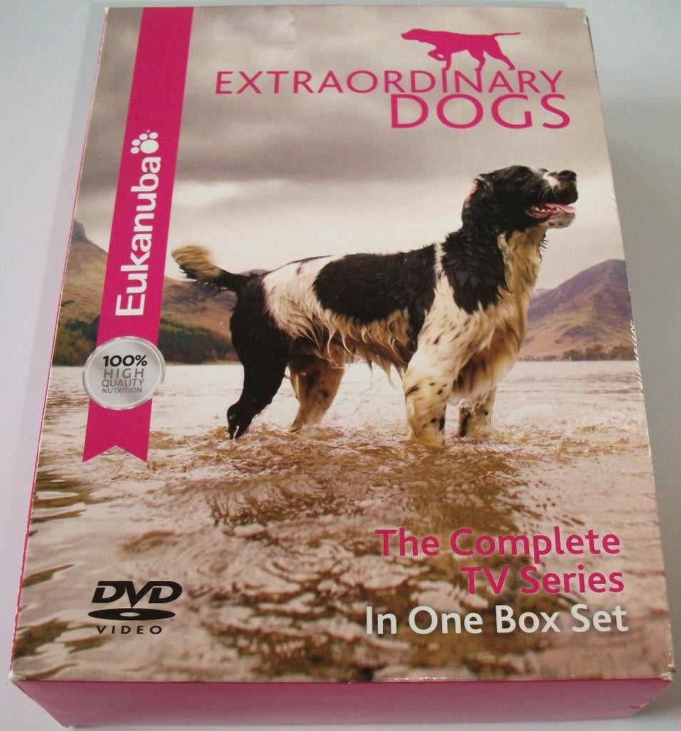 Dvd-Box *** EXTRAORDINARY DOGS *** 3-Disc Boxset, Alle leeftijden, Ophalen of Verzenden, Zo goed als nieuw, Boxset