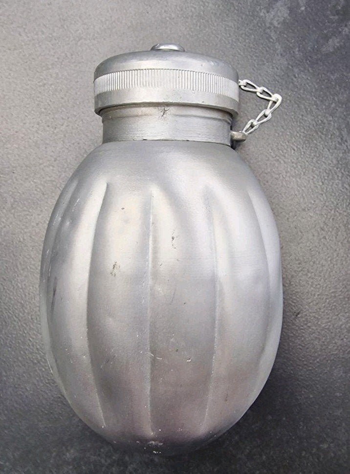 Vintage Aluminium Veldflessen - 1980 Olkusz, Ophalen of Verzenden