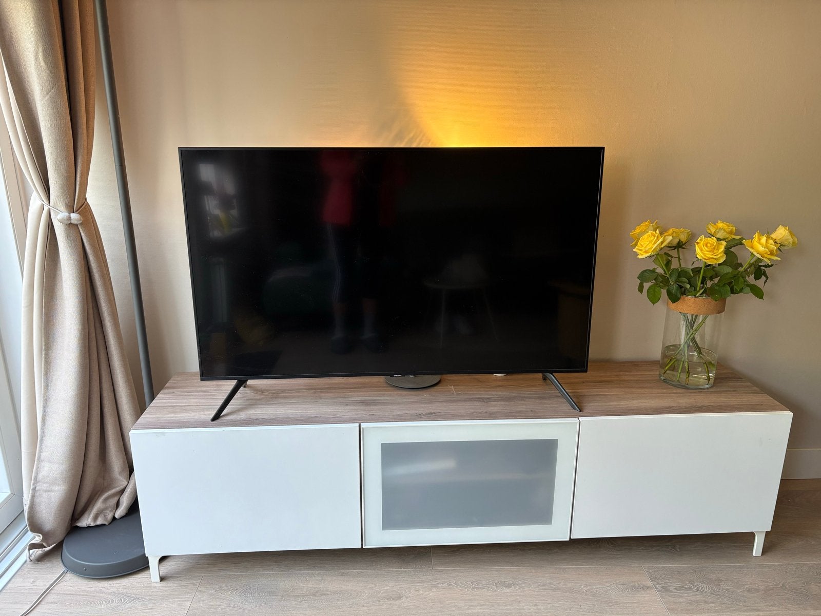 TV-meubel Ikea Besta 180 cm, Ophalen, Gebruikt, 150 tot 200 cm, Minder dan 100 cm