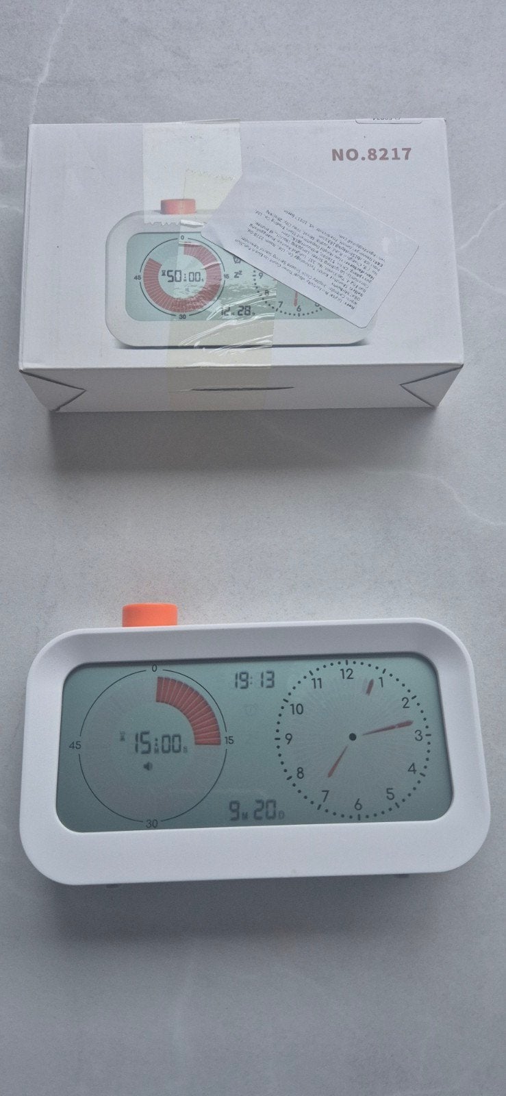 alarm clock met visueel timer, 3 in 1, Ophalen of Verzenden, Nieuw