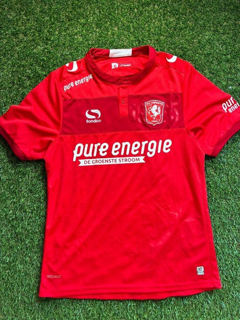 FC Twente Thuisshirt 2017/2018 / Maat M, Verzenden, Zo goed als nieuw, Maat 48/50 (M), Rood