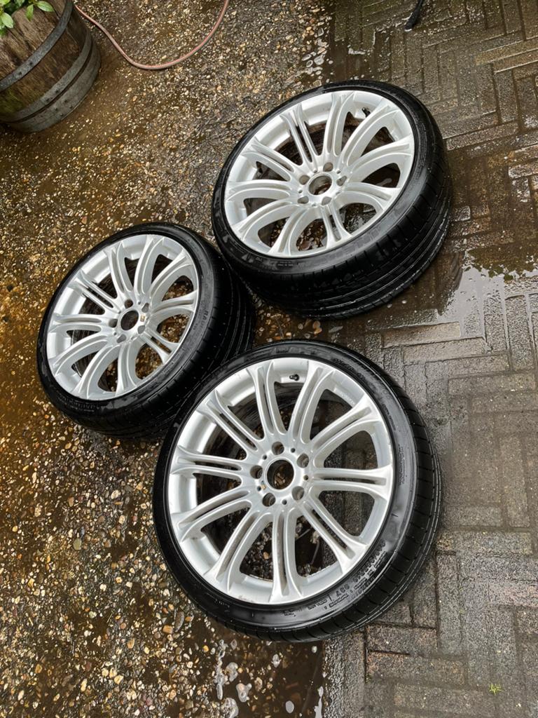 BMW M Sport Velgen 19”, Gebruikt, Banden en Velgen, 235 mm, Personenwagen