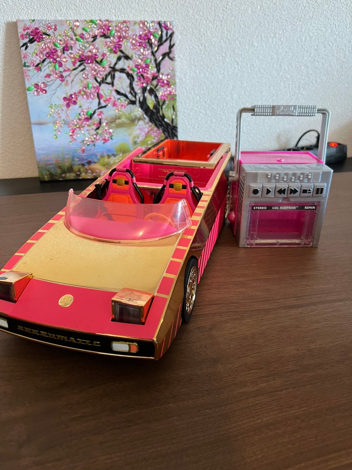 LOL Surprise auto, Kinderen en Baby's, Speelgoed | Speelgoedvoertuigen, Ophalen, Zo goed als nieuw