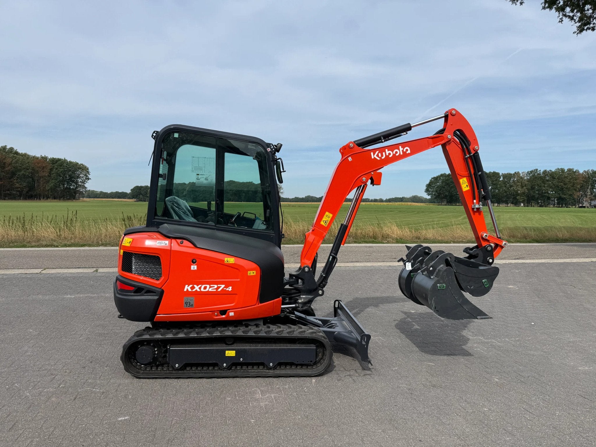 Kubota KX027-4 kx027-4 HI-SPEC minigraver NIEUW Lease mogeli, Graafmachine