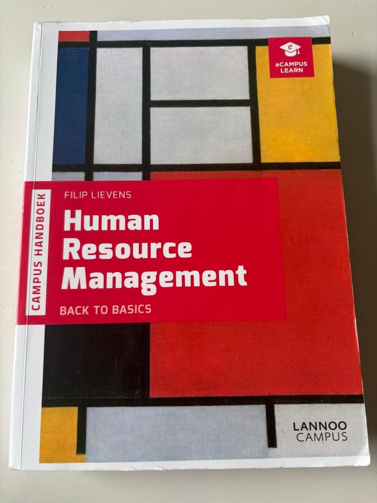 Human Resource Management - Filip Lievens, Ophalen of Verzenden, Gamma, Zo goed als nieuw, HBO
