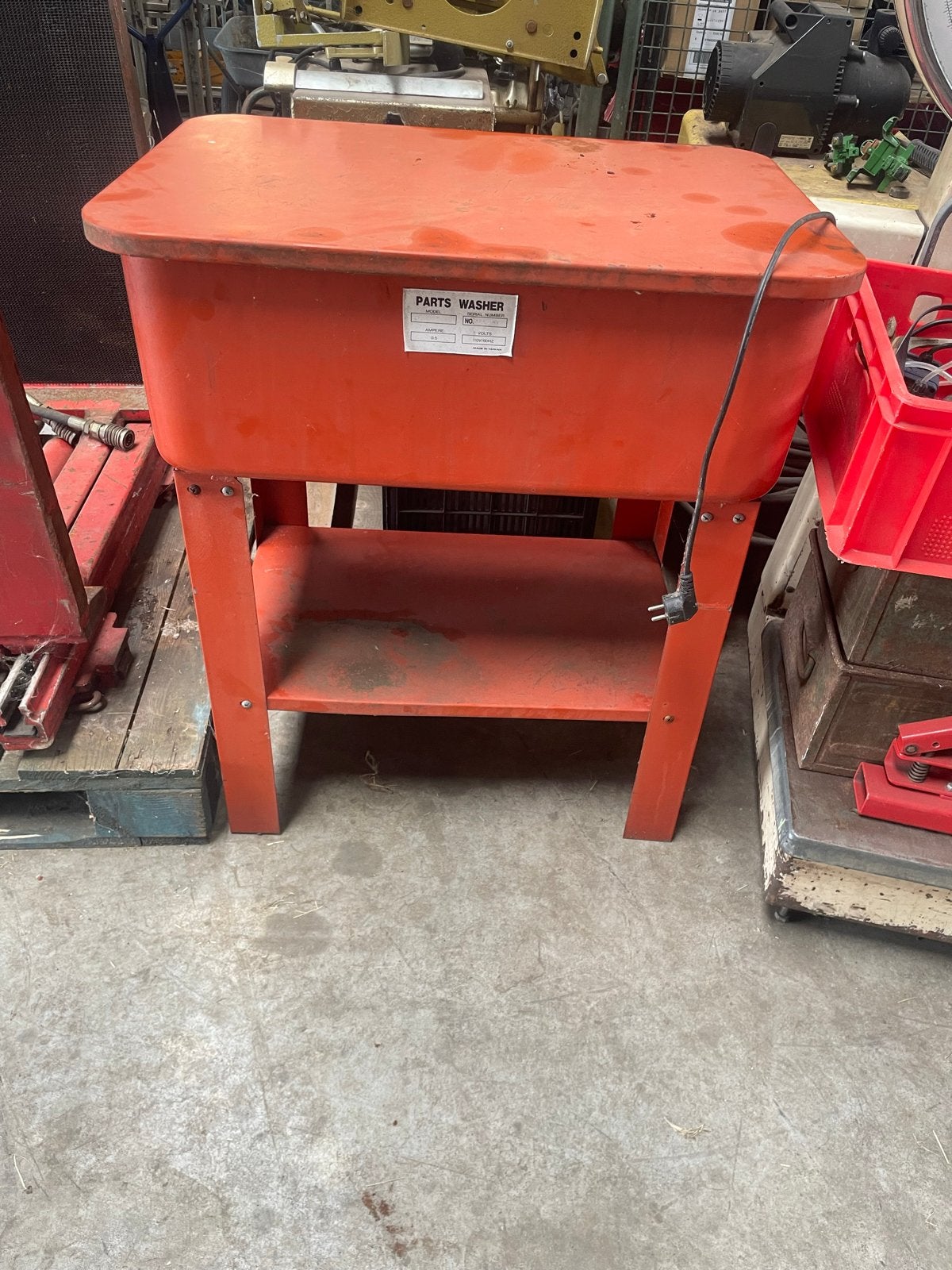 Onderdelenreiniger / Parts Washer (110V/60Hz), Ophalen, Gebruikt, Overige typen