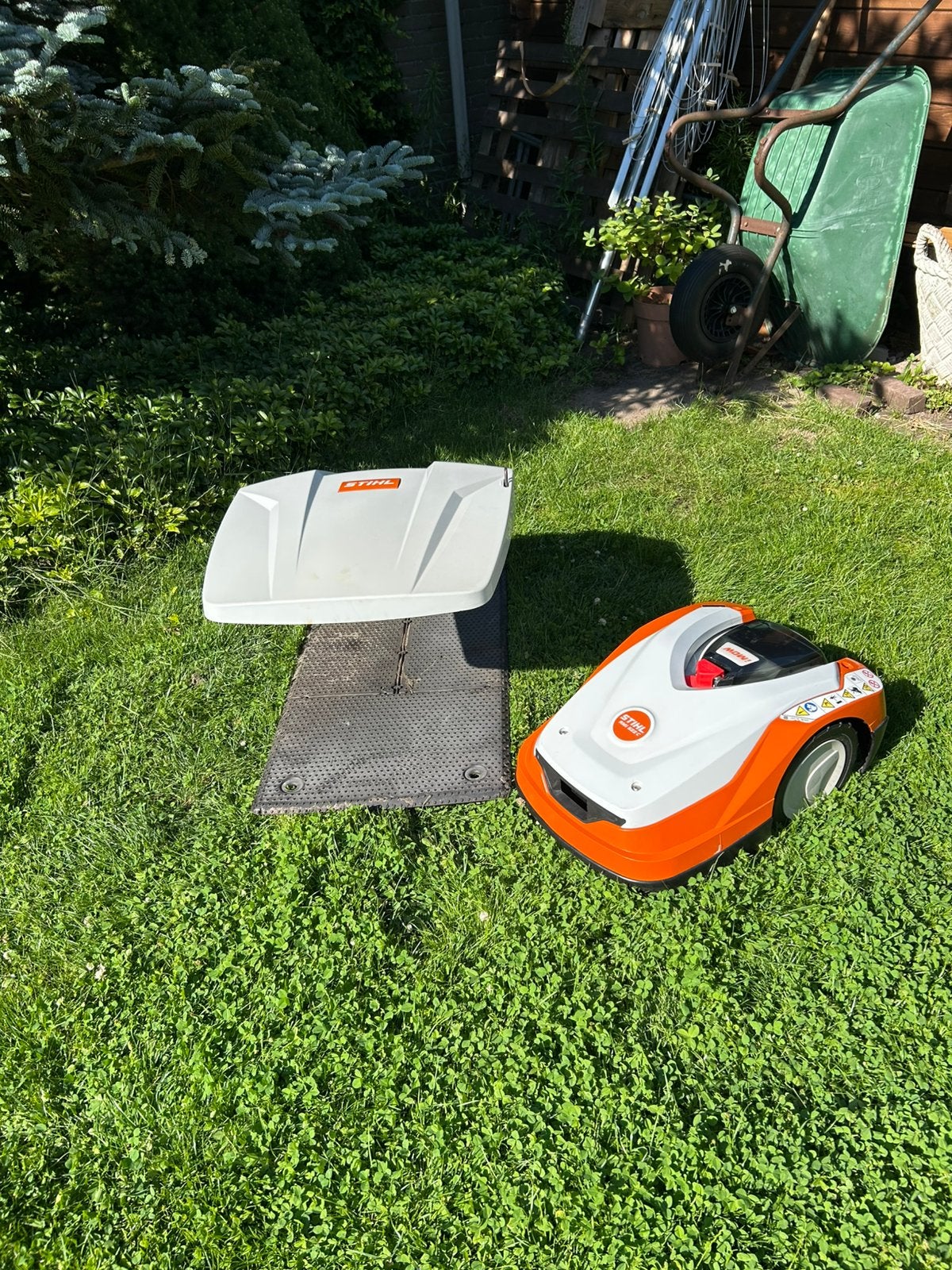Stihl rmi 522 C robotgrasmaaier / 2022, Ophalen, Gebruikt, 20 tot 25 cm, Bestuurbaar via app