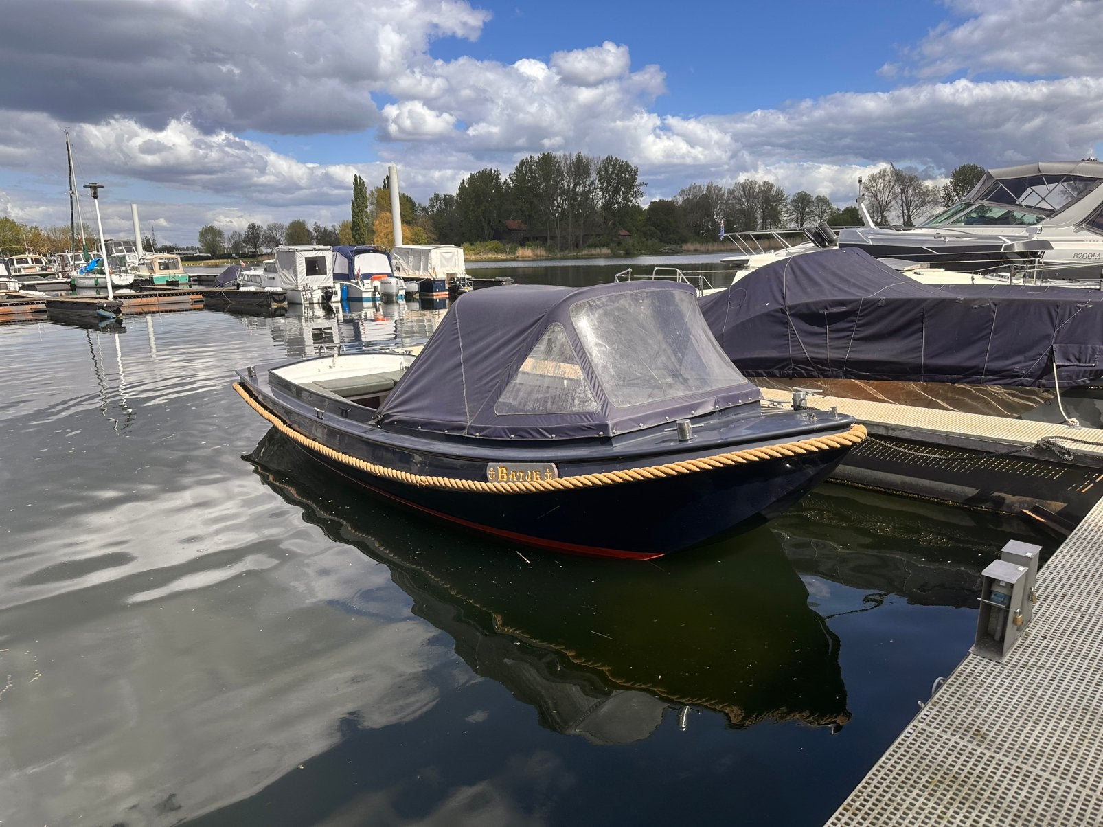 Tukkersvlet 660 sloep 15pk diesel volvo penta 1980, Overige merken, Gebruikt, Staal, Diesel