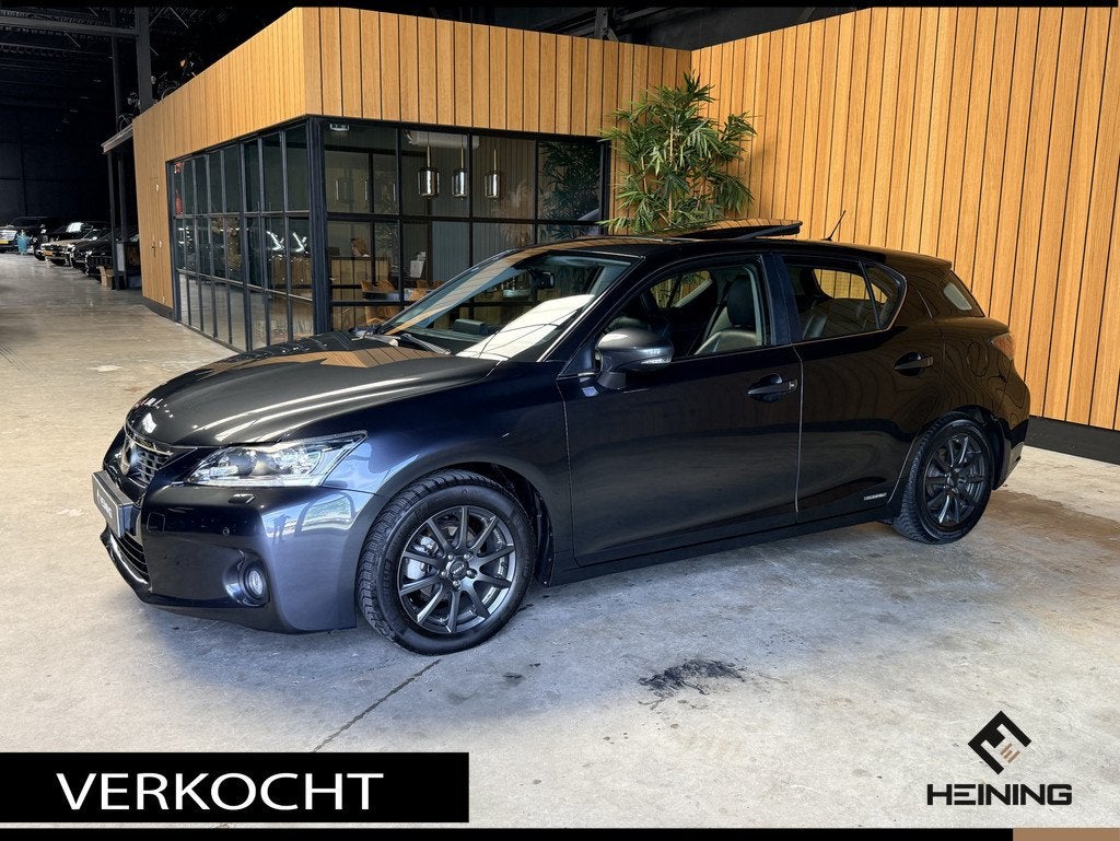 Lexus CT 200h Business Line Pro Hybride | Automaat | Mark Le, Auto's, Lexus, Euro 5, 136 pk, Gebruikt, Zwart