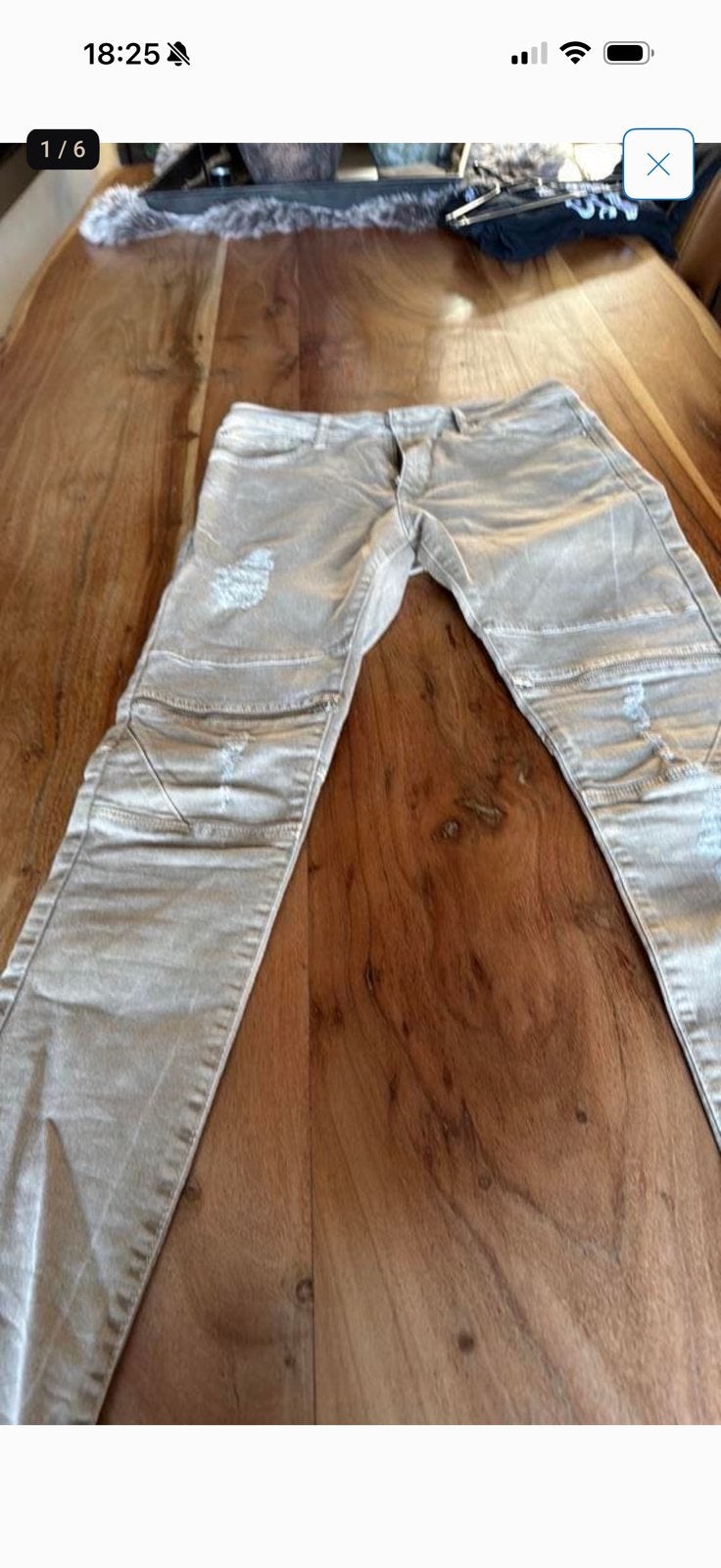 Stoere jeans, Ophalen of Verzenden, Gedragen, Overige maten, Beige