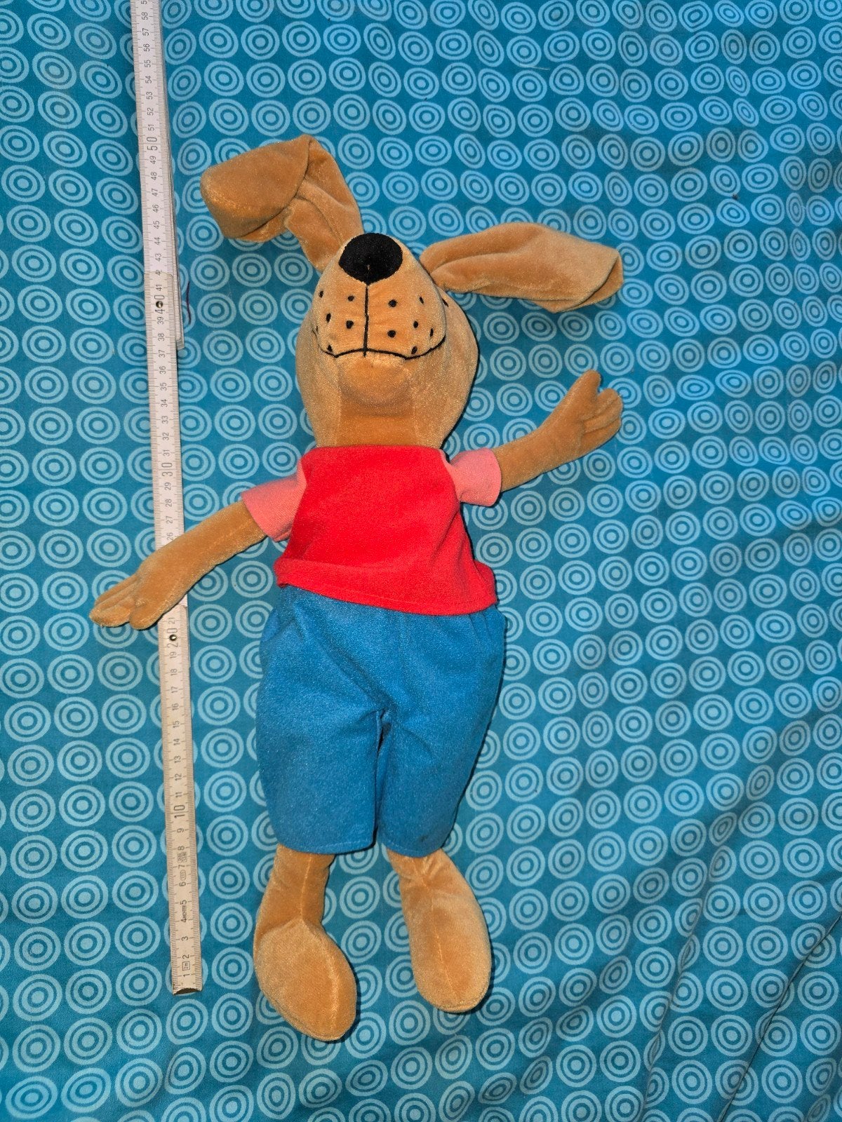 Haas knuffel - Max Velthuijs (40 cm), Kinderen en Baby's, Speelgoed | Knuffels en Pluche, Gebruikt, Overige typen, Ophalen of Verzenden