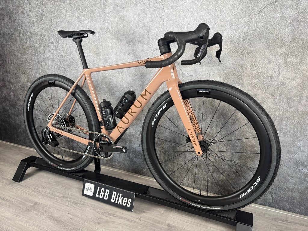Nieuw! Aurum Manto Full Carbon Gravel Sram Force AXS 1x13, Fietsen en Brommers, Overige merken, 28 inch, Carbon, 10 tot 15 versnellingen