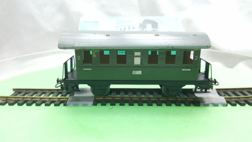 Marklin 4000 H0 DB 2kl Rijtuig AC assen 1958 + OVP, Wisselstroom, Gebruikt, Wagon, Ophalen of Verzenden