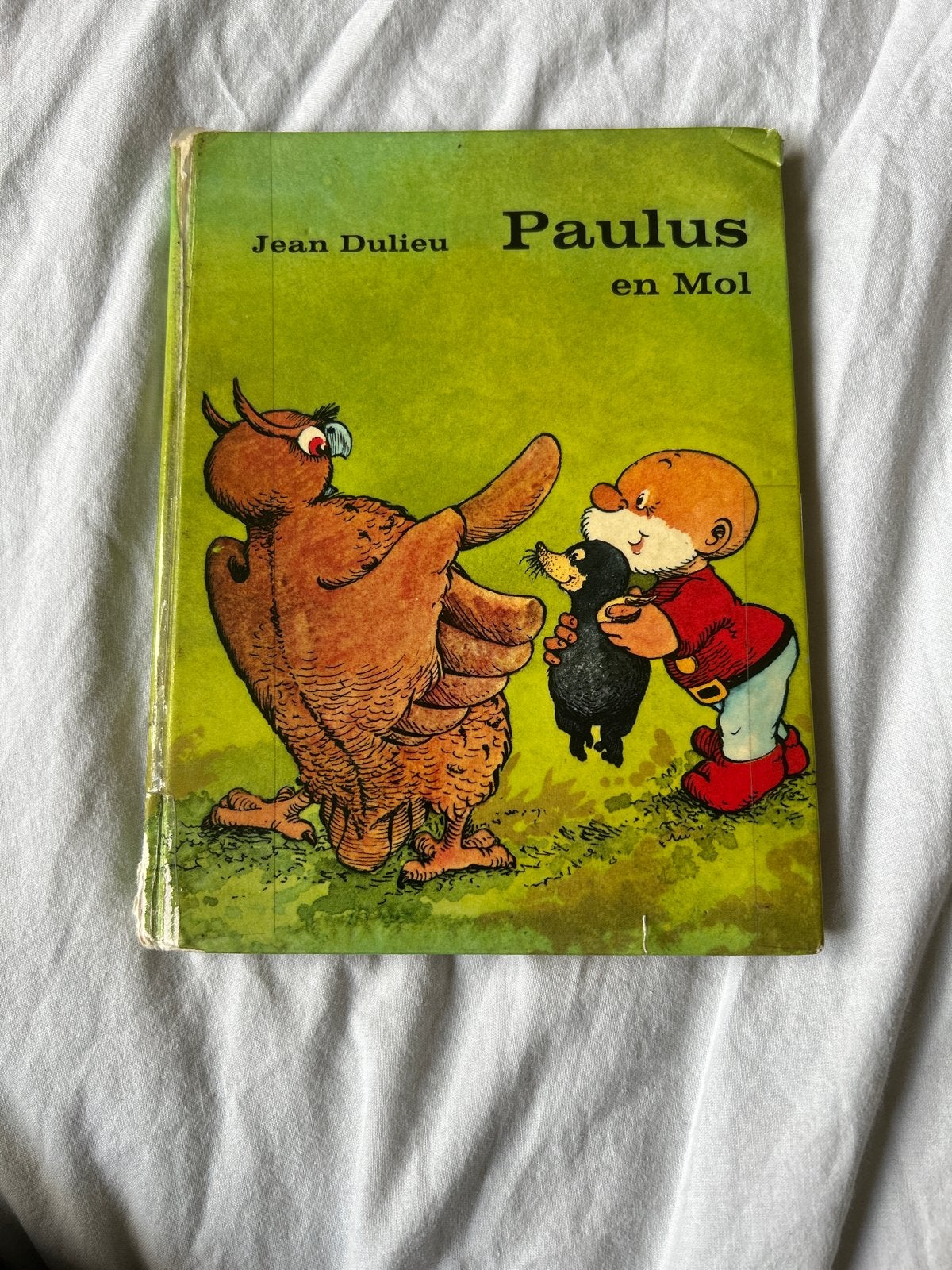 Paulus en Mol - Jean Dulieu (Vintage Kinderboek), Boeken, Ophalen of Verzenden, Gelezen, Sprookjes