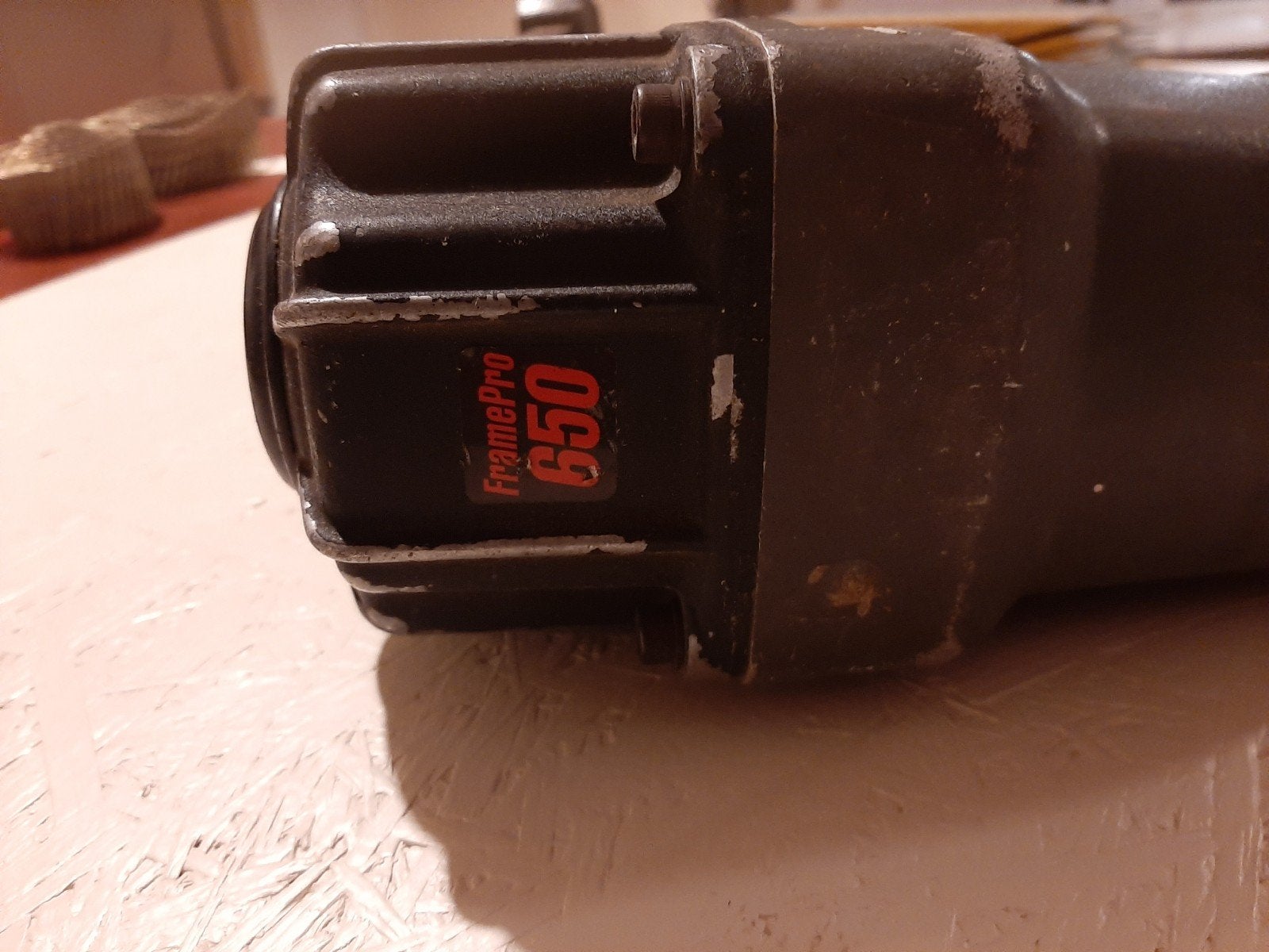 Senco FramePro 650 tacker met nagels, Ophalen of Verzenden, Gebruikt, Tacker/nietmachine, Overige merken