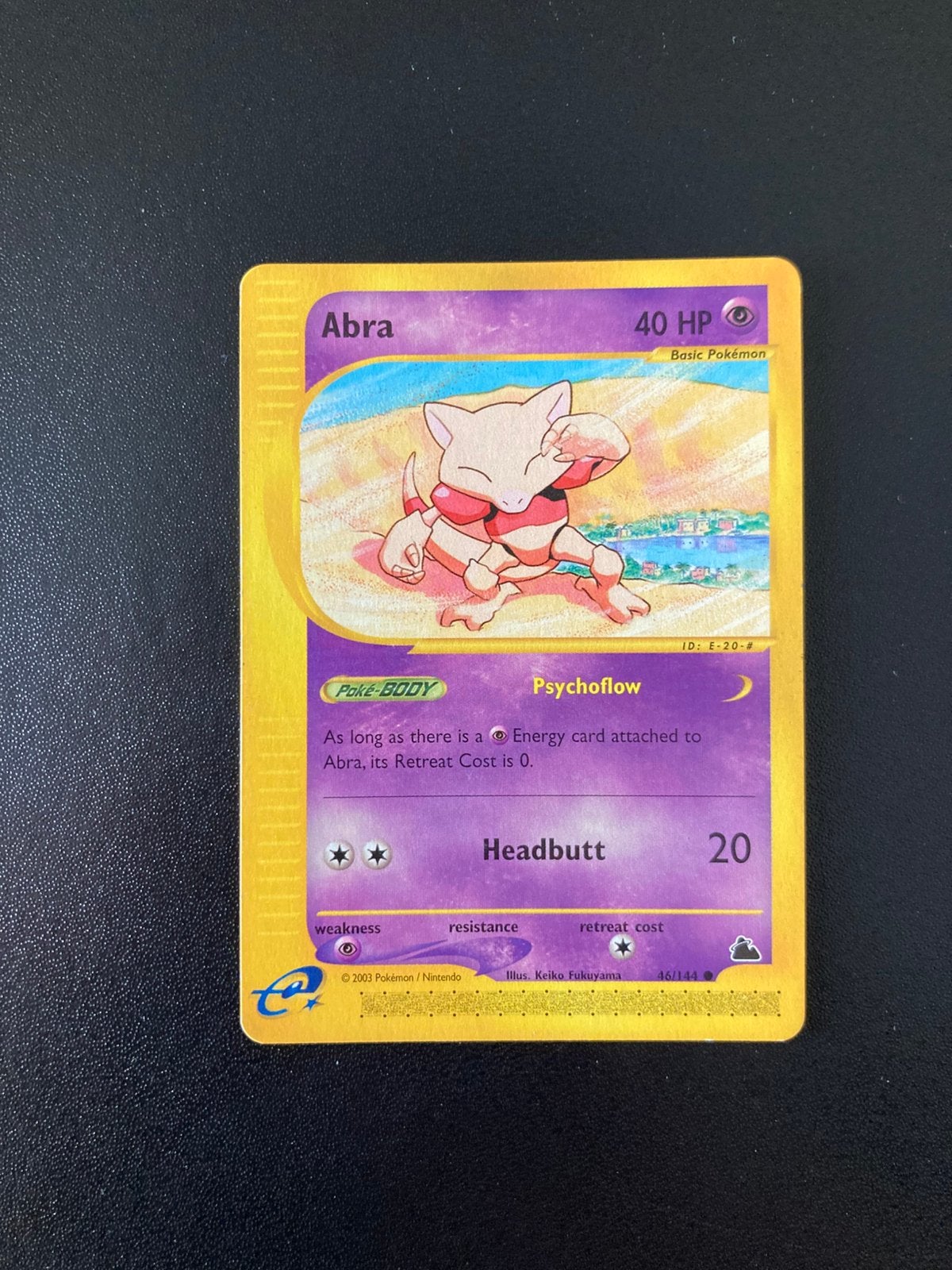 Pokemon kaart Abra, Ophalen of Verzenden, Zo goed als nieuw