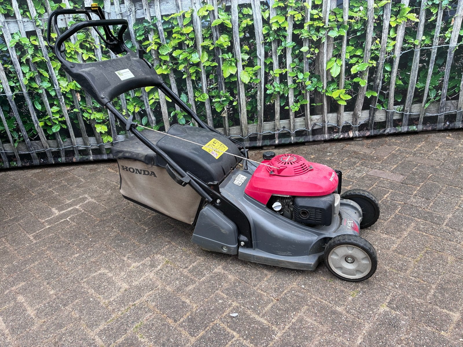 Nette Honda HRX 426 wals grasmaaier - Recent onderhoud, Ophalen, Cirkelmaaier, Gebruikt, Opvangbak