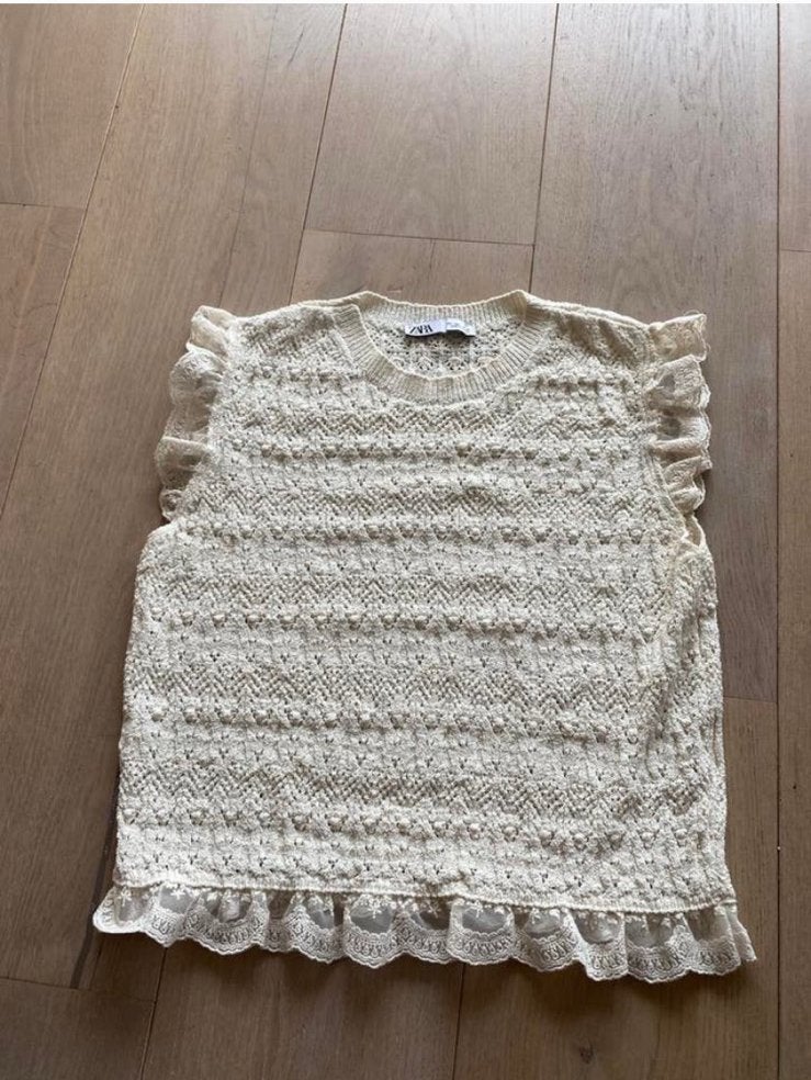 Zara L nieuwstaat, Wit, Maat 42/44 (L), Ophalen of Verzenden, Zo goed als nieuw