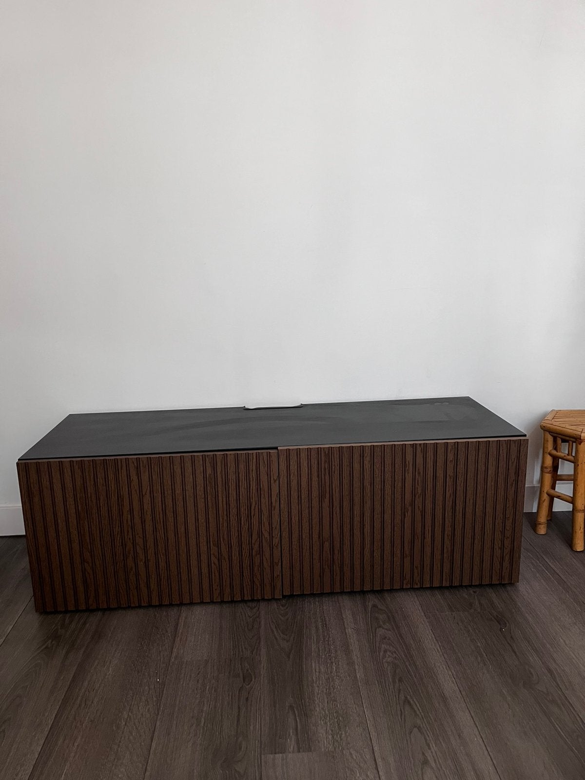 IKEA BESTÅ Tv-meubel met deuren 120x42x48 cm, Ophalen, Gebruikt, 25 tot 50 cm, Minder dan 100 cm