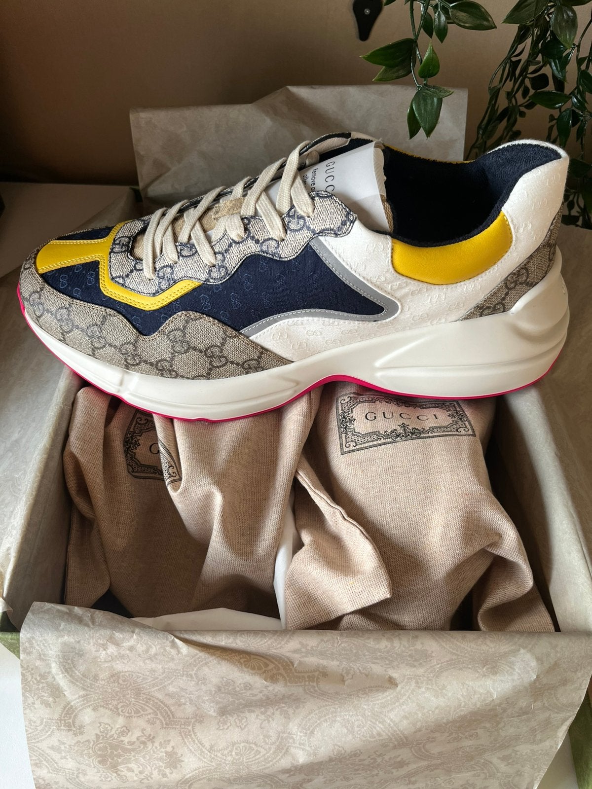 Gucci sneakers maat 47,5, Ophalen of Verzenden, Zo goed als nieuw