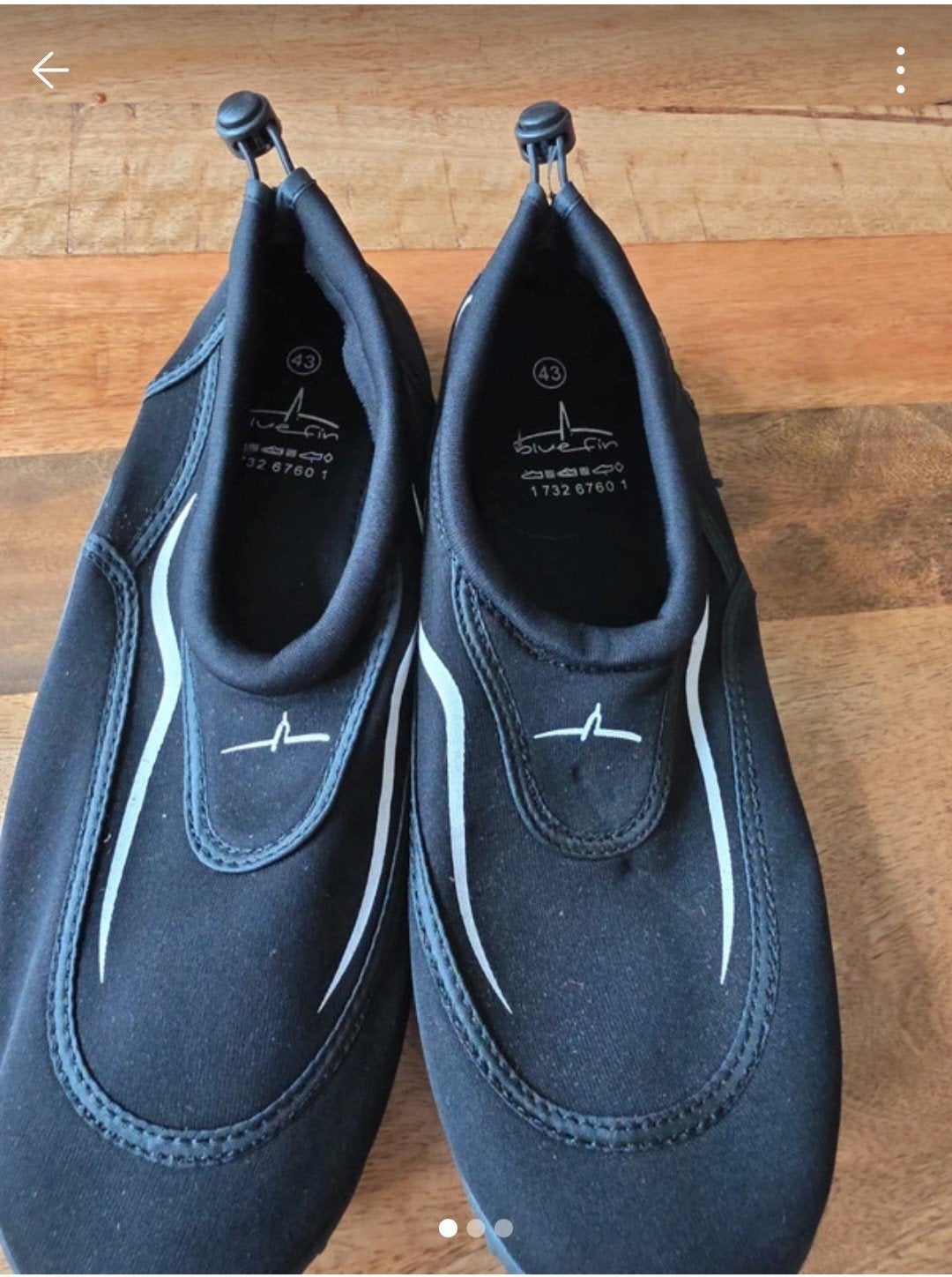 waterschoenen zwart en turquase maat 36 en 43, Bootschoenen, Heer, Ophalen of Verzenden, Zo goed als nieuw