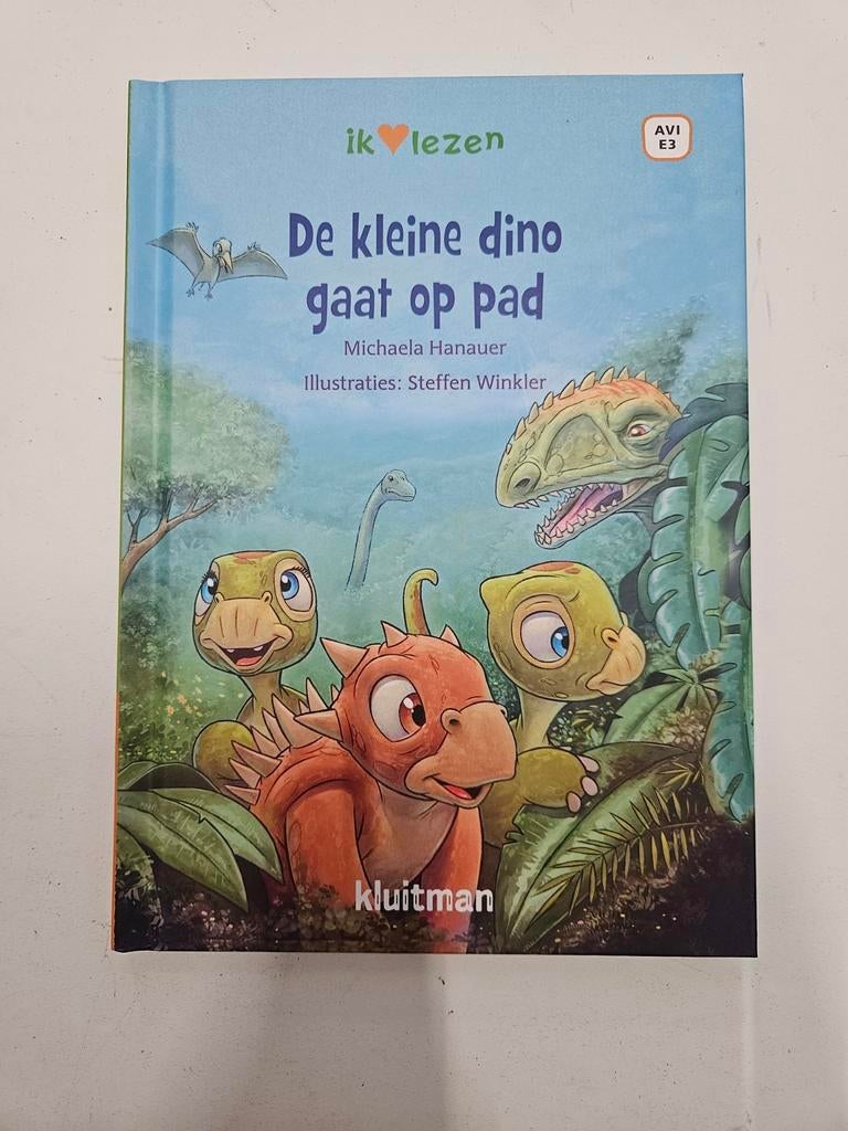 Michaela Hanauer - De kleine Dino gaat op pad, Boeken, Michaela Hanauer, Fictie algemeen, Ophalen of Verzenden, Zo goed als nieuw