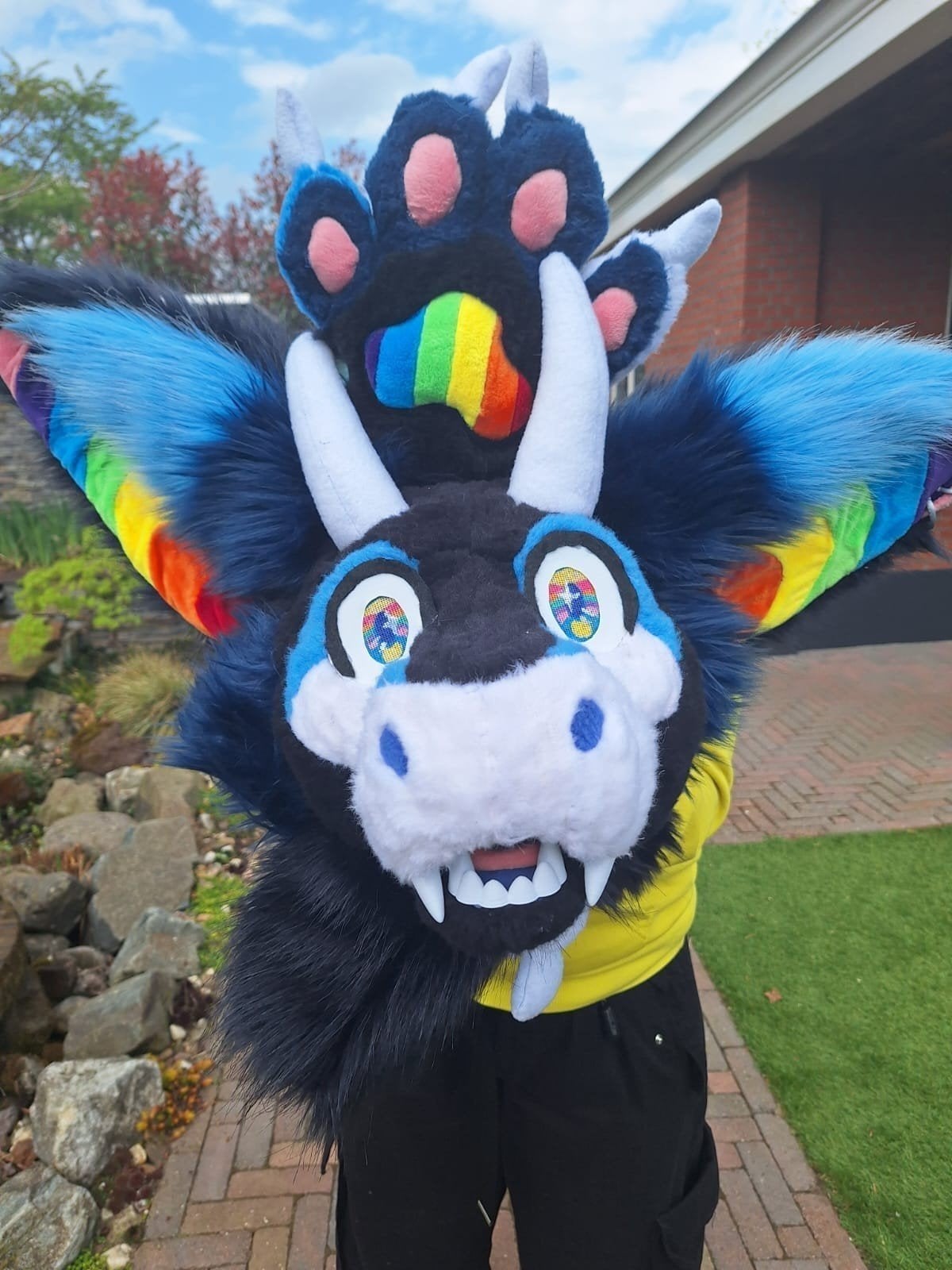 Partial Fursuit Dutch Angel Dragon, Hobby en Vrije tijd, Ophalen of Verzenden, Nieuw