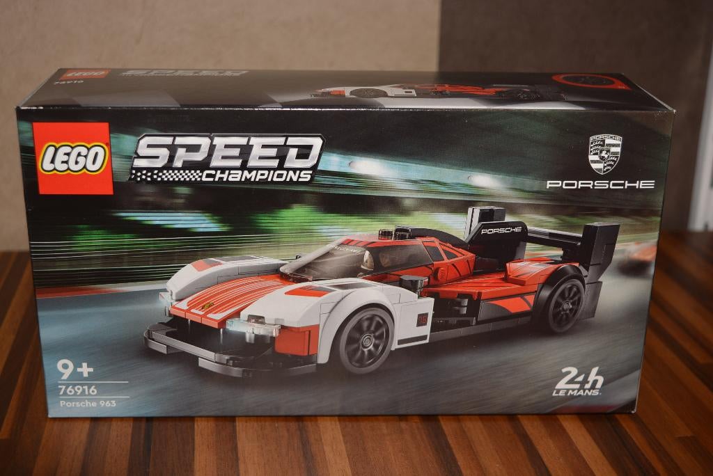 LEGO Speed Champions 76916 – Porsche 963 – Gloednieuw, Lego, Nieuw, Complete set, Ongeopend/sealed