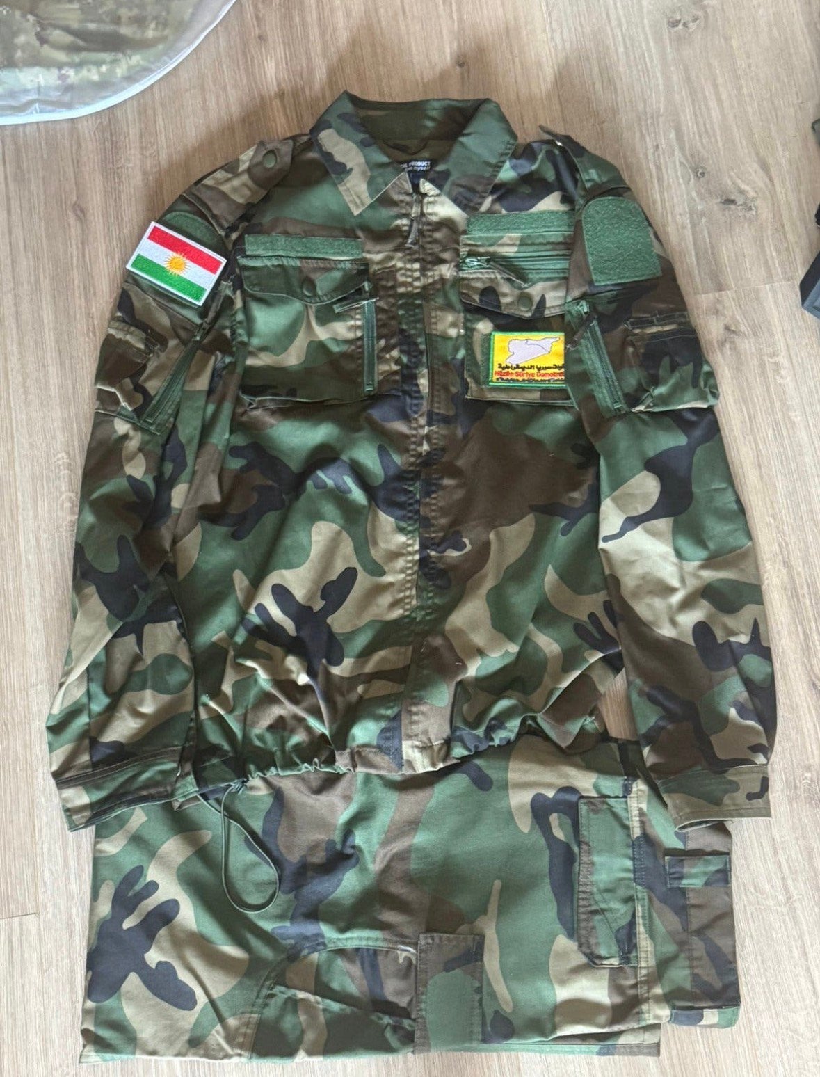 NSD koerdistan uniform syrië, Ophalen of Verzenden, Landmacht, Nederland, Kleding of Schoenen