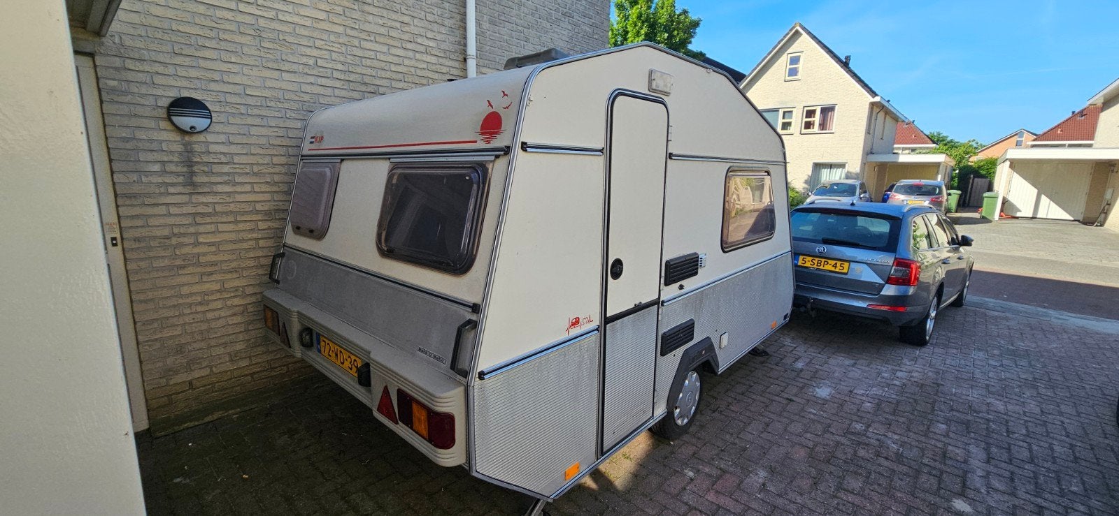 KIP Grey Line 1984 KG34EK, Caravans en Kamperen, Rondzit, Tot en met 2, Particulier, 4 tot 5 meter