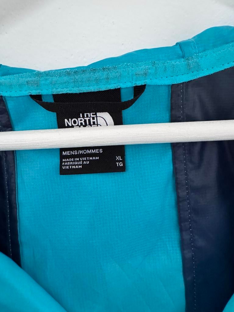 The North Face dun jasje - Blauw/Turquoise (XL), Kleding | Heren, Jassen | Zomer, Blauw, Maat 56/58 (XL), Ophalen of Verzenden